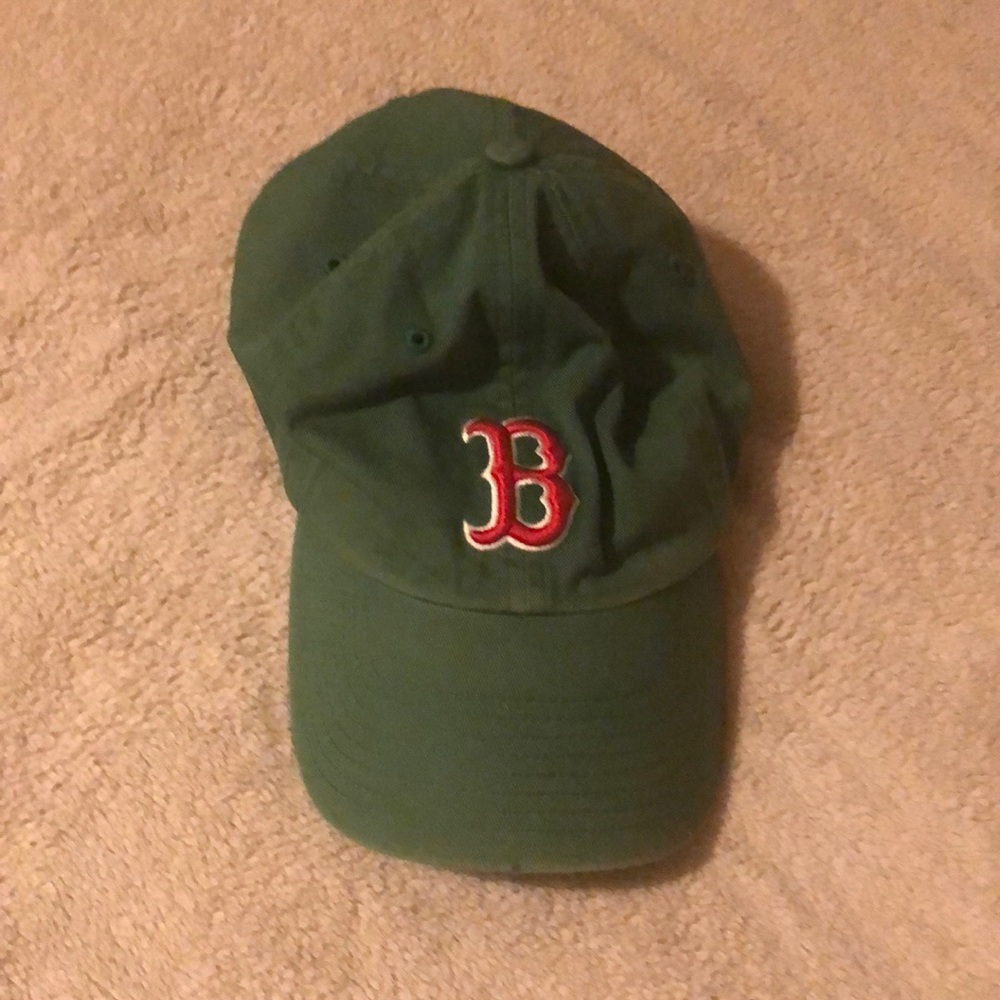 Green Red Sox hat